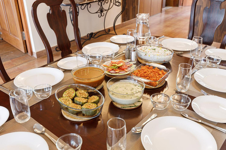 Food & Drinks 5, V are Family Lion's Den- 7BHK hill-top Pet Friendly Luxury Estate with Bonfire & BBQ, Nainital