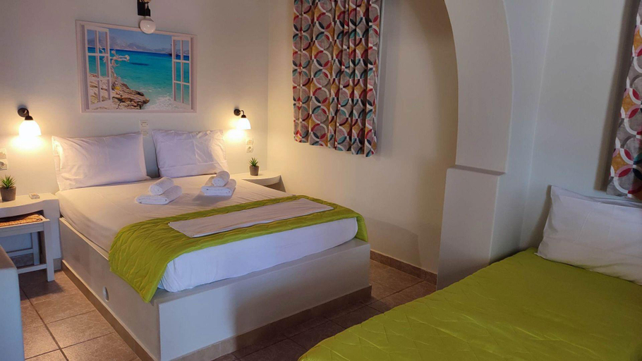Bedroom 3, Michalios Luxury Apartments, South Aegean