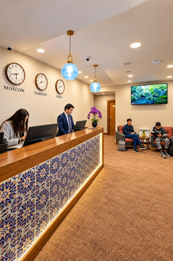Public Area, Hotel Asli Makon, Qibray