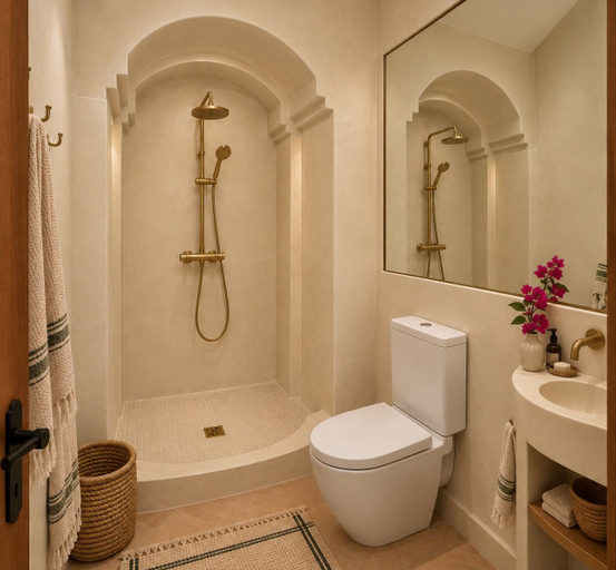 Bathroom 5, Riad Scarlett, Marrakech