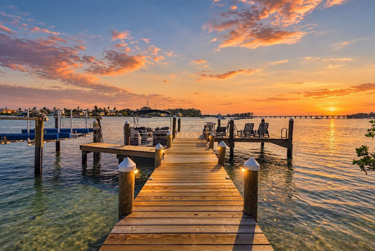 Others 3, Private Island Oasis Pool Dock Boat-in Only, Manatee
