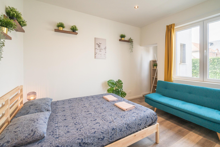 Bedroom 3, Cosy Apartment in Antwerp Centre, Antwerpen