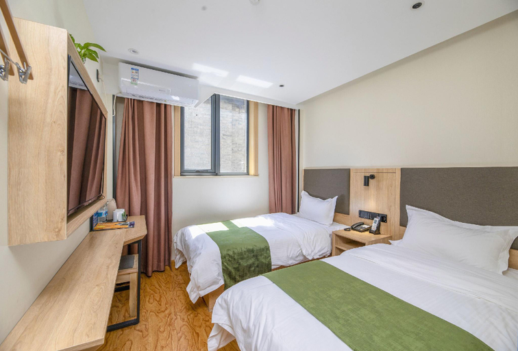 Bedroom 3, Green Tree Inn Beijing Xicheng District Dashilan E, Beijing