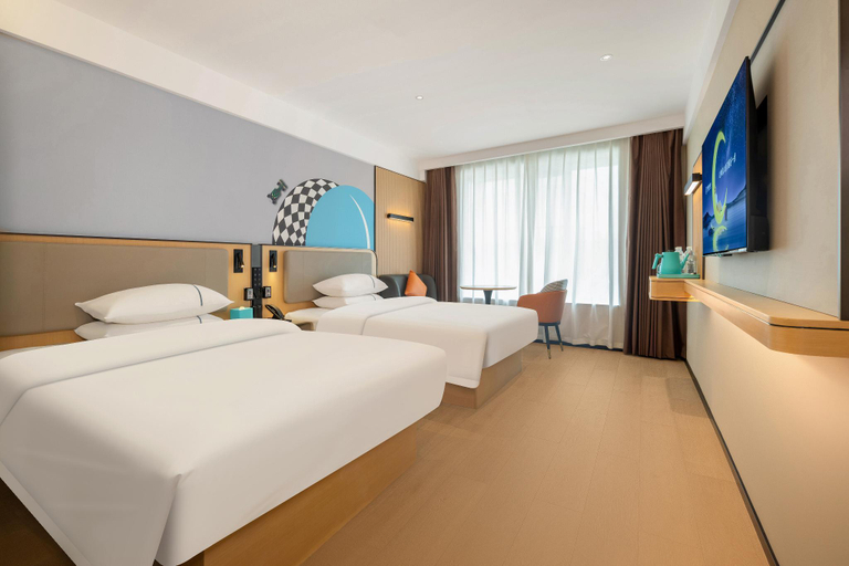 Bedroom 2, City Comfort Inn Hechi Yizhou Erqiao, Hechi