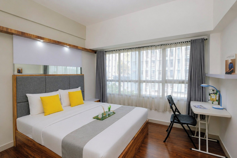 Bedroom 4, Modern Sleek Studio At Apartment Springlake Summarecon Bekasi, Bekasi