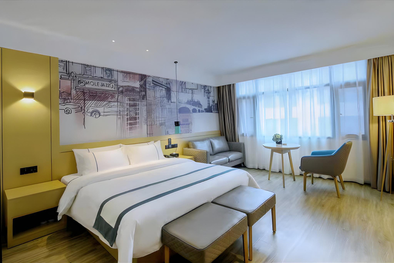 Bedroom 3, City Comfort Inn Mount Emei, Leshan