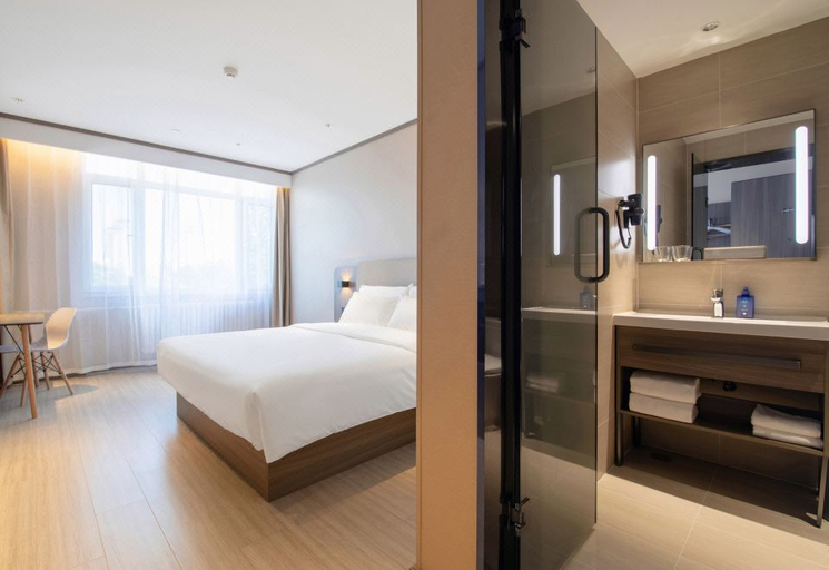 Bedroom 2, Hanting Hotel Harbin Exhibition Center Hongbo Central Park, Harbin