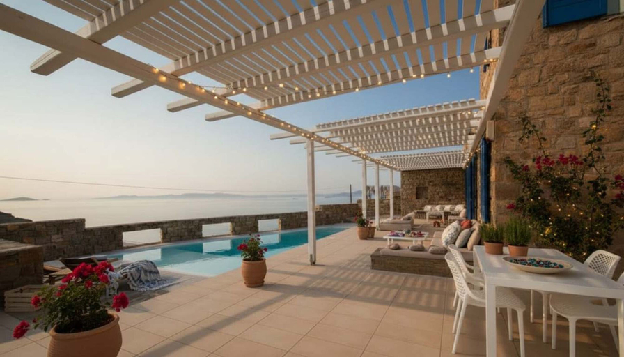 Others 3, Mykonos Villa for 8 With Pool, South Aegean