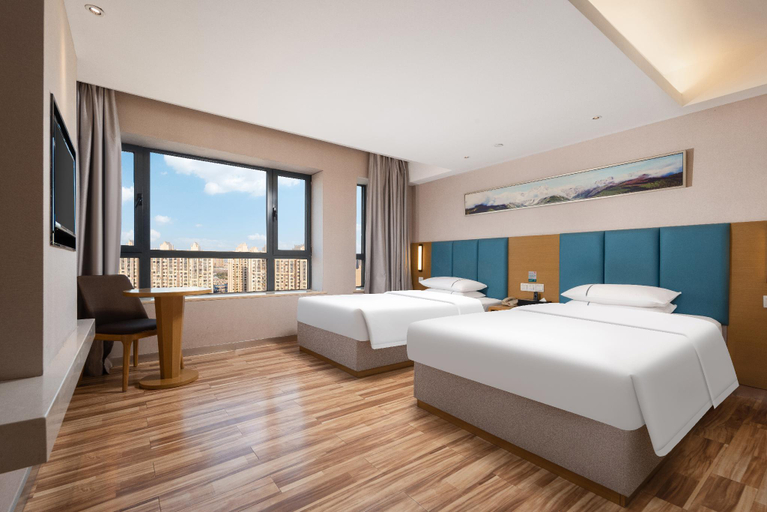 Bedroom 2, City Comfort Inn Jingzhou Wanda Plaza, Jingzhou