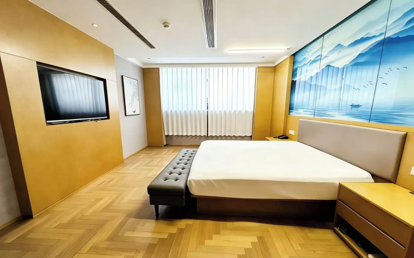 Bedroom 2, Hangzhou Qiyue Westlake Culture Hotel, Hangzhou