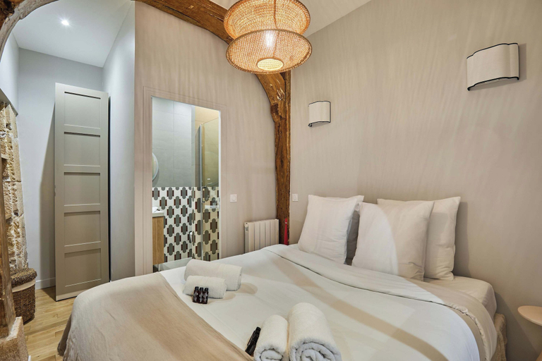 Bedroom 2, Superb Apartment 1 Bedroom Center of Paris by Studio Prestige, Paris