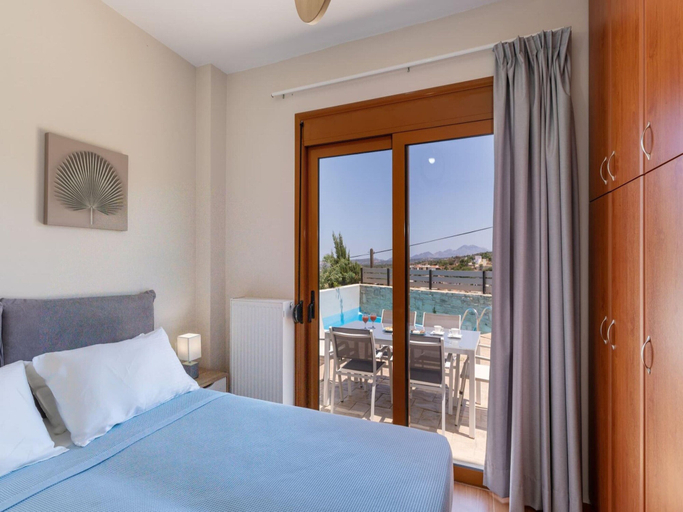 Bedroom 2, Linari Villa,a Peaceful &cozy 2bdr Villa With Pool, Crete