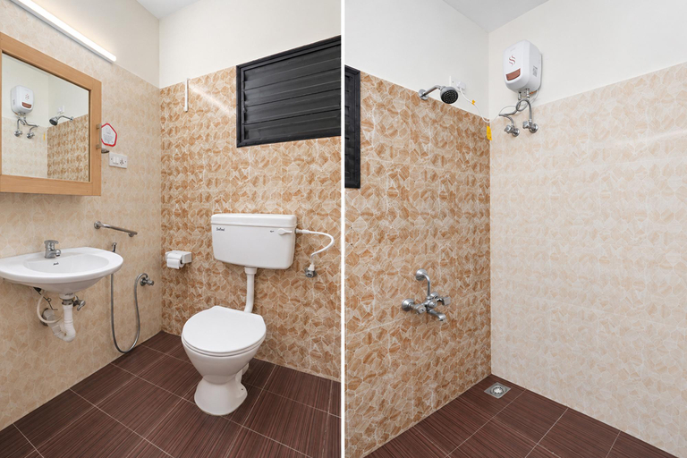 Bathroom 4, FabHotel Das Castle, Chennai
