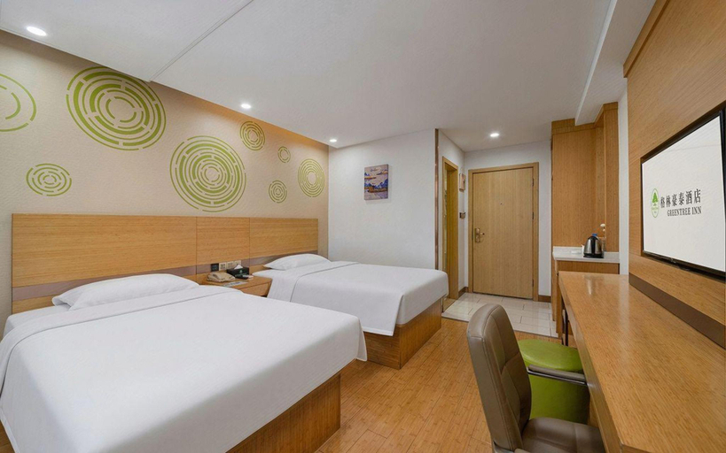 Bedroom 3, Greentree Inn Nanjing Pukou District Qiaolin Expre, Nanjing
