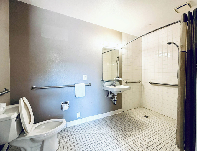 Bathroom 4, Motel 6 Bellingham, WA, Whatcom