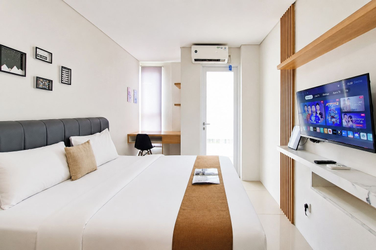 Others 1, Chic And Bright Studio At Apartment Sudimara Forestwalk, South Tangerang