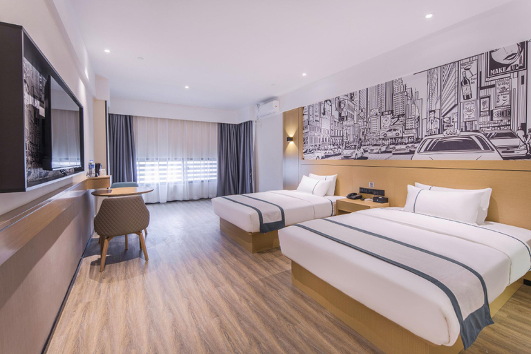 Bedroom 2, City Comfort Inn Baise High Speed Railway Station, Baise