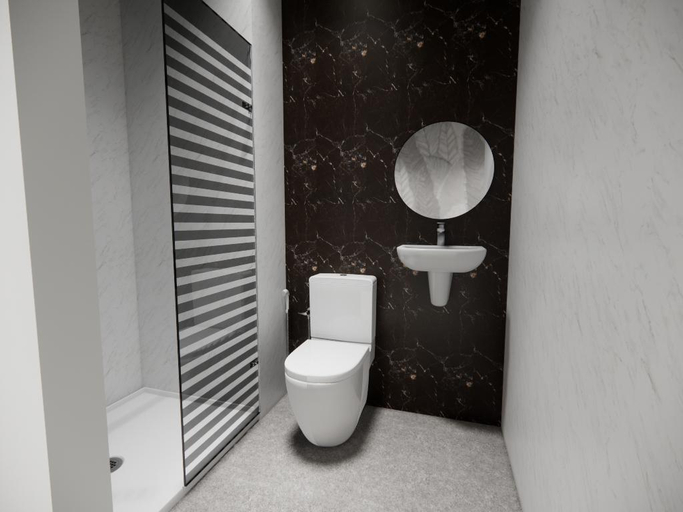 Bathroom 4, Solo Grand City Hotel, Solo