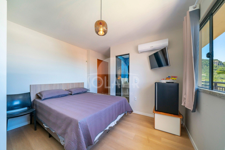 Bedroom 3, Suíte 2 Ala pôr sol Residencial Solavir, Bombinhas