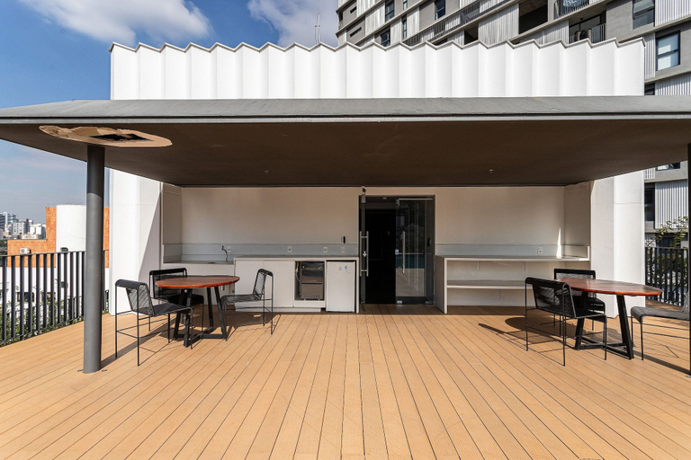 Exterior & Views 2, Onze22 by Viva - Estúdios Modernos a 400m do Metrô Vila Madalena com Piscina no Rooftop, São Paulo
