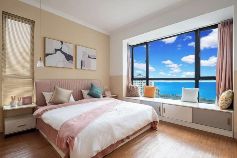 Bedroom 4, Yintan Shangdao Seaview Apartment, Beihai