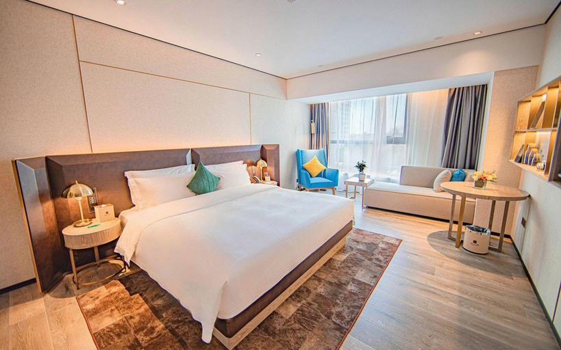 Bedroom 2, Echarm Plus Hotel Xiangyang Minfa Century New Town, Xiangfan