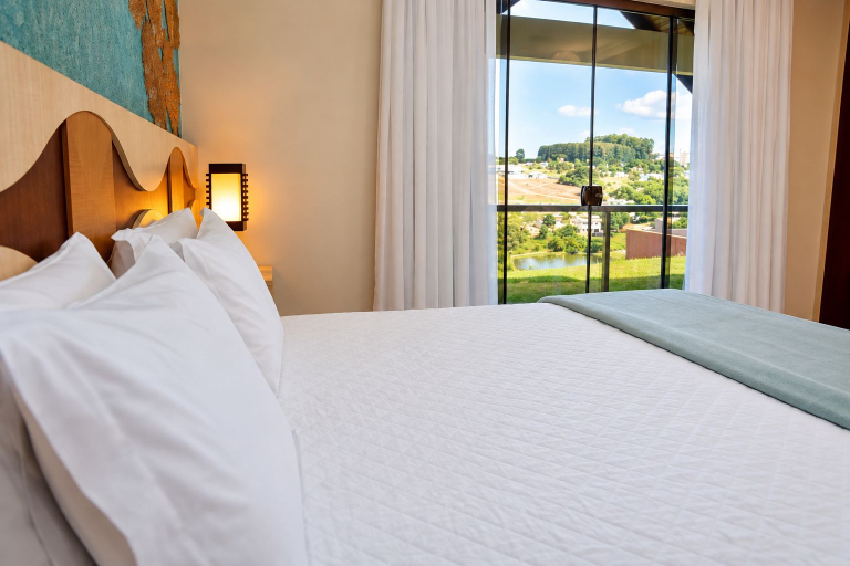 Bedroom 4, Hotel Lago Dourado, Dois Vizinhos
