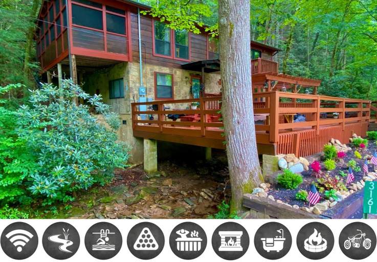 Exterior & Views, Creeksong Hollow 2 Bedroom Cabin by RedAwning, Sevier
