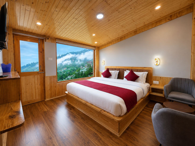 Bedroom 2, The Kufri House, Shimla