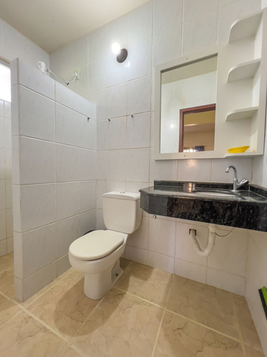 Bathroom, AP 08A Ala Morrinhos Residencial Solavir, Bombinhas