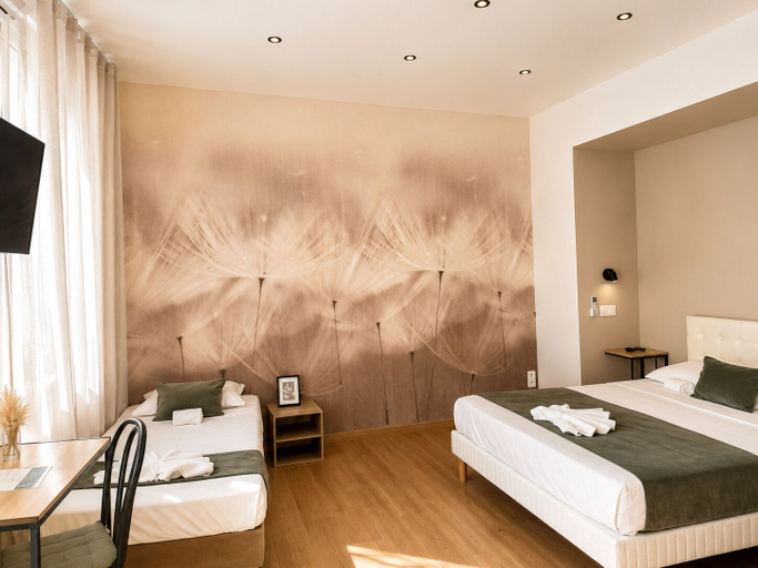 Bedroom 2, Hôtel Abalone, Gard