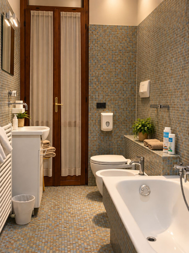 Bathroom 5, Casamore Rooms, Verona