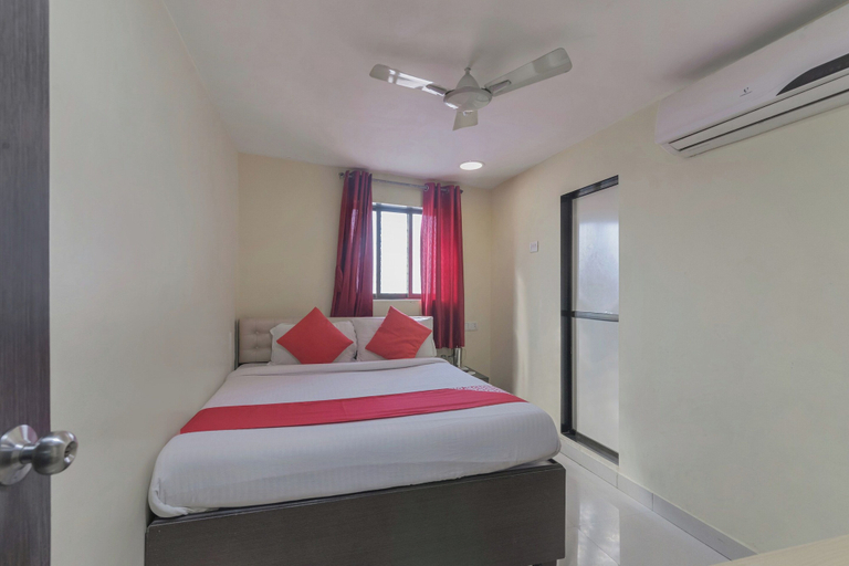Bedroom 2, Hotel O Ak Palace Near Chhatrapati, Mumbai Suburban