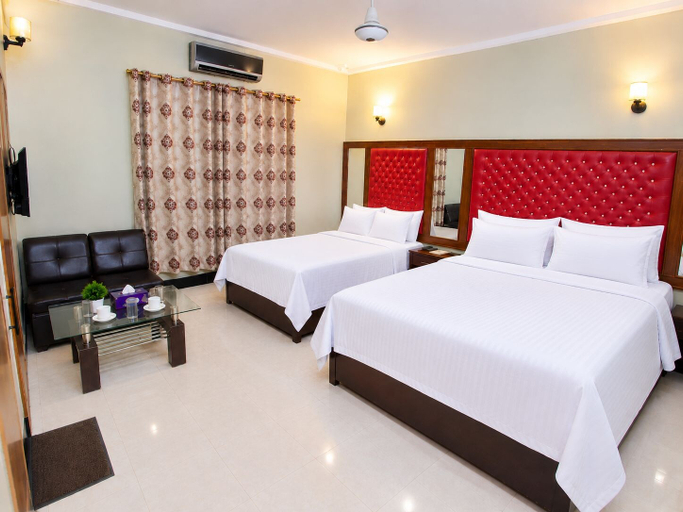 Bedroom 2, BNB Rose Lodge Family Guest House, Karachi