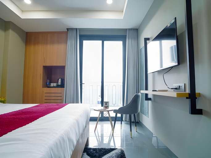 Bedroom, Saltstayz Select - Golf Course Road & Sector 57, Karnal