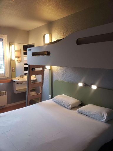 Bedroom 5, ibis budget Dommartin les Cuiseaux, Saône-et-Loire