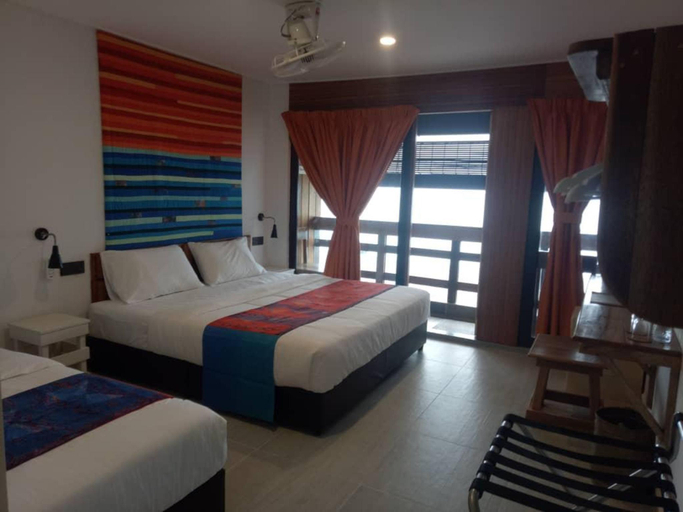 Bedroom, Beach Box Perhentian, Besut