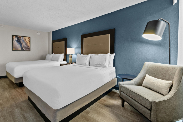 Bedroom 3, DoubleTree by Hilton Raleigh Midtown, NC, Wake