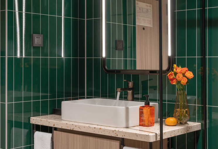 Bathroom 3, Orange Hotel Binzhou Wanda Plaza, Binzhou