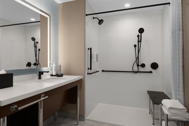 Bathroom 5, Tempo By Hilton Pigeon Forge, Sevier