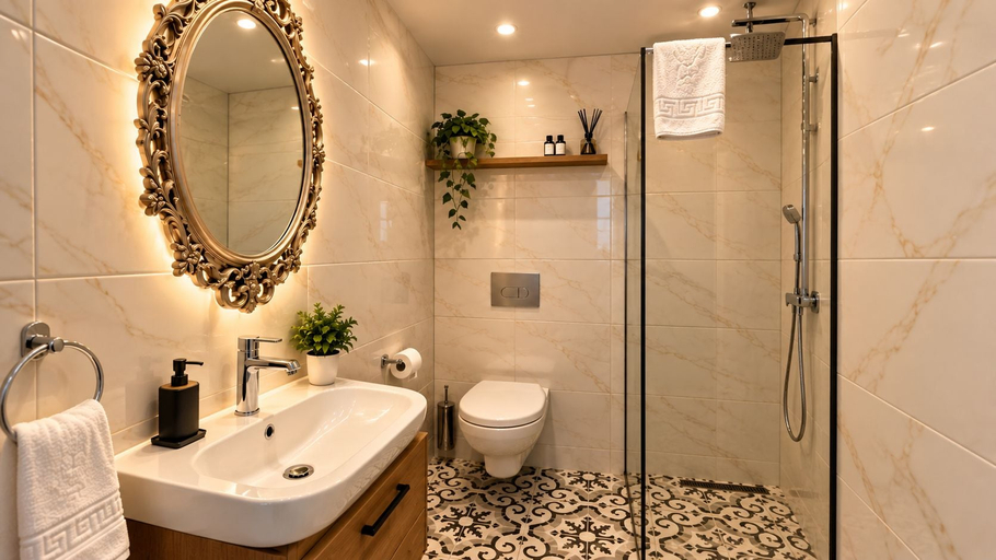 Bathroom 5, Samsun Charme Hotel, Merkez