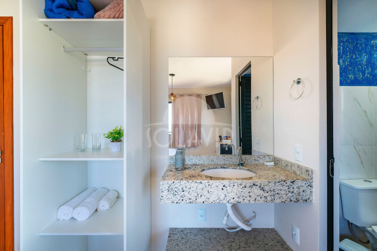 Bathroom 3, Suíte 1 Ala pôr sol Residencial Solavir, Bombinhas