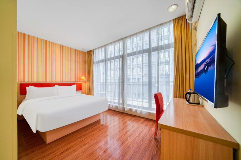 Bedroom, Home Inn Hangzhou Linping Intime City Metro Station, Hangzhou