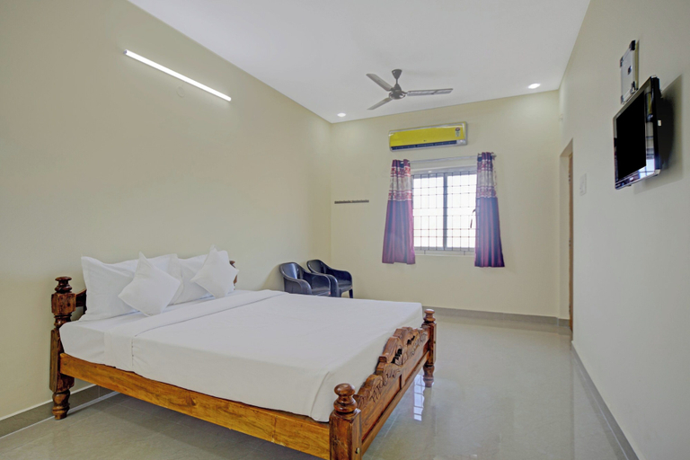 Bedroom 3, Hotel O Vsv Guest House, Thiruvallur