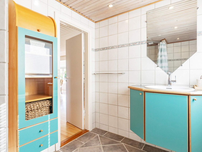 Bathroom, 6 Person Holiday Home in Karrebaeksminde, Næstved