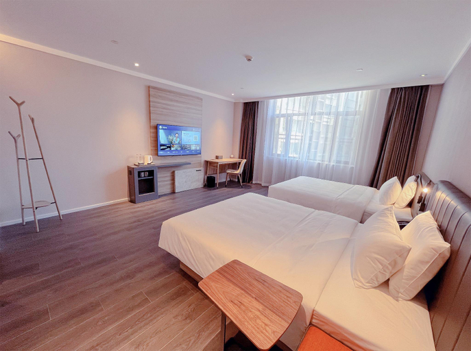 Bedroom 4, Hanting Hotel Taiyuan North Middle Ring Lishi, Taiyuan