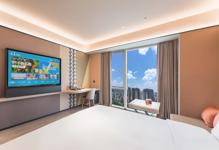 Bedroom 2, Orange Hotel Yichun Station Yuanzhou District Administrative Center, Yichun