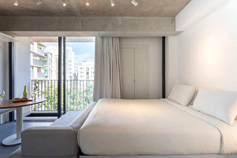 Bedroom 3, Onze22 by Viva - Estúdios Modernos a 400m do Metrô Vila Madalena com Piscina no Rooftop, São Paulo