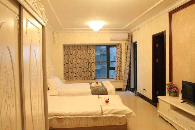 Bedroom, Qidong Risheng Donghai Holiday Apartment, Nantong