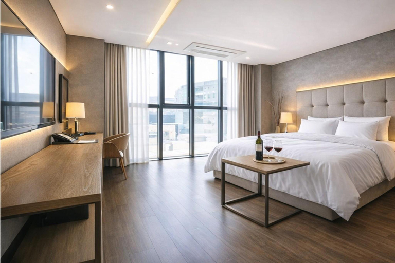 Bedroom 2, Hotel Ahava, Yeongdeungpo